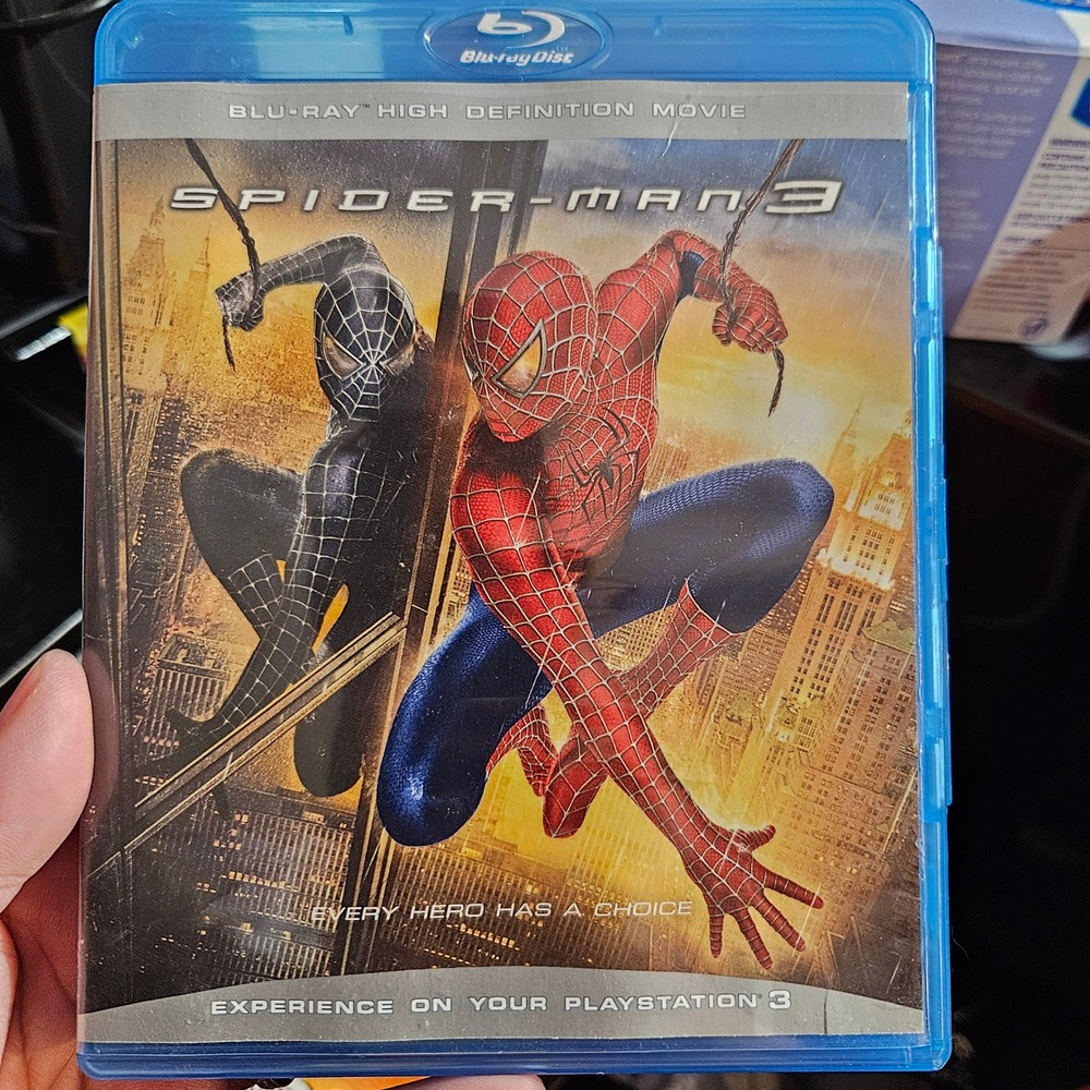 Spider-Man 3 Blu-ray High Definition Movie‎ PlayStation 3 Action Adventure